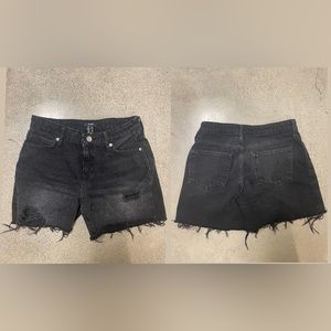 Forever 21 Kids Black Denim Shorts!